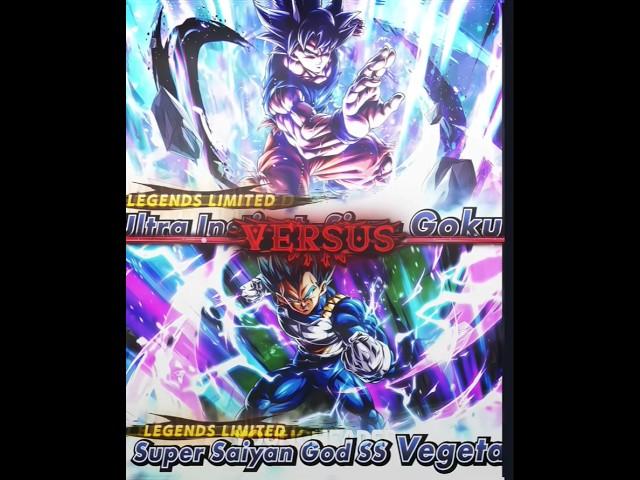 LF UI Goku vs LF ssbe Vegeta