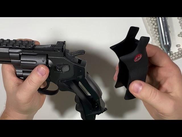 My Oqtagon Review Revolver airsoft Ruger SuperHawk 8i CO2