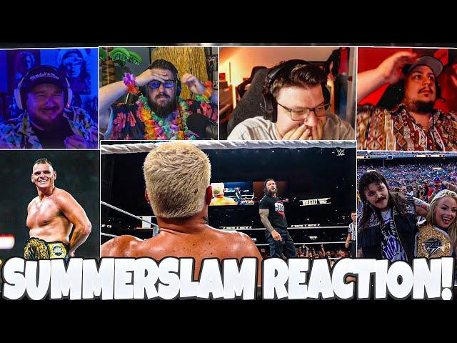 ROMAN REIGNS COMEBACK REACTION!! ES GEHT NICHT BESSER?! | WWE SUMMERSLAM REVIEW/REACTION