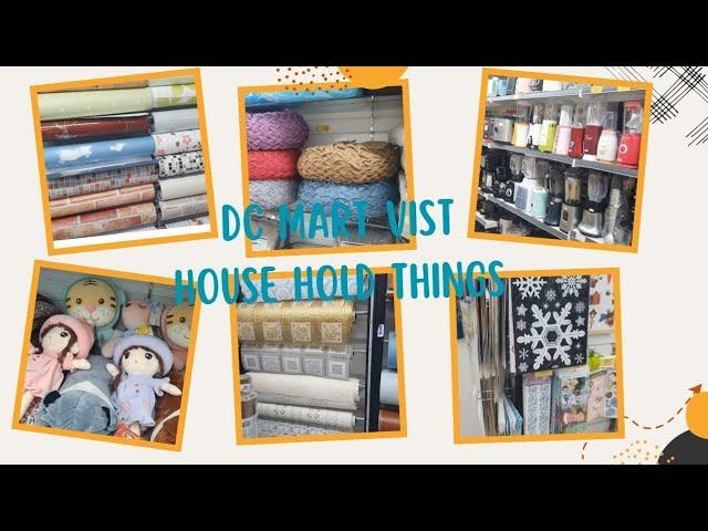 DC Mart visit || household things in DC Mart 