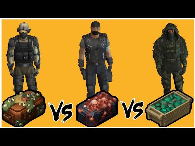 INFECTED CRATE VS SUNKEN BOX VS ORE CRATE - WHICH ONE IS THE BEST ? - Last Day On Earth: Survival