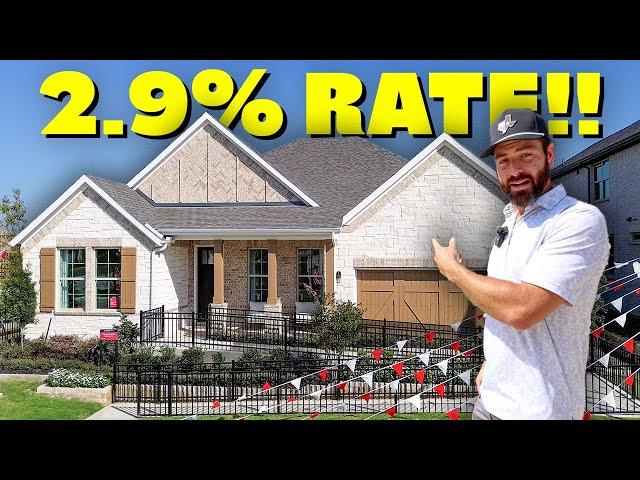 Dallas Texas' Most AFFORDABLE New Construction Homes on a Golf Course! [Celina Tx]