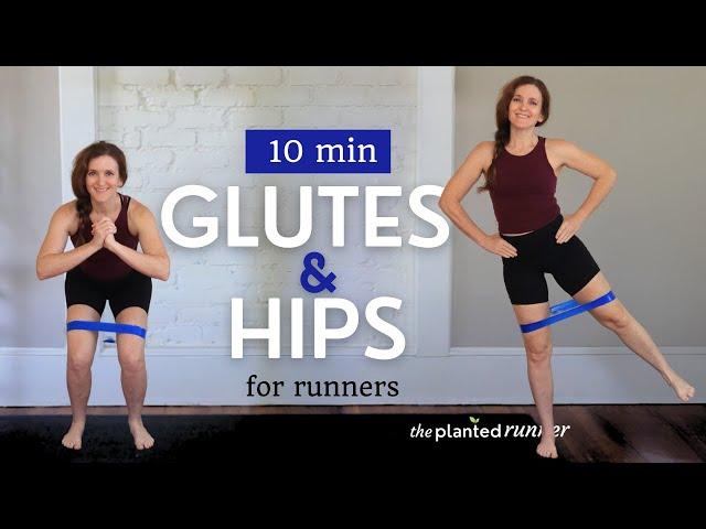 10’ Resistance Band Glutes and Hips for Runners Follow Along