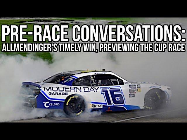 Pre-Race Conversations: Allmendinger's Timely Win, Previewing the Cup Race