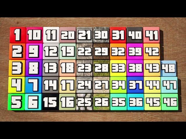 Number Song 1-50  |  Counting by 1 to 50  |  Kids TV ABC