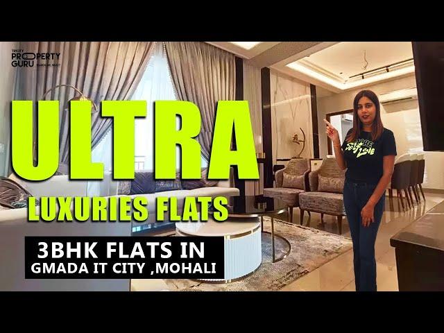 Flats In Mohali  Airport Road Sector-82 (3BHK) Near  GMADA IT CITY