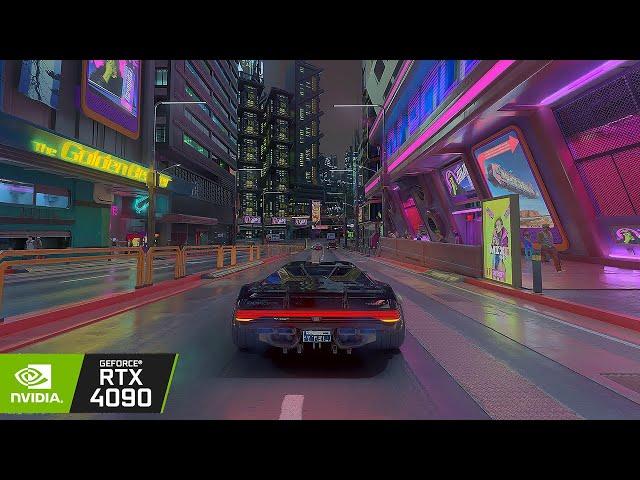 Cyberpunk 2077 Extreme Graphics Truepunk Mod RTX 4090 DLSS 3.5 Gameplay