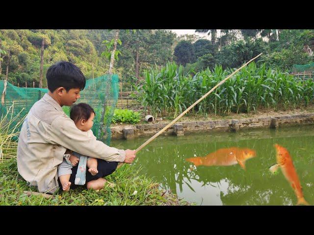 I grilled fish for my little girl and she loved it. farm life