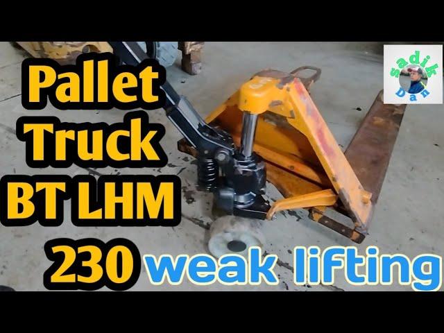 repairing weak lifting pallet truck | BT LHM230 Quicklift Sweden