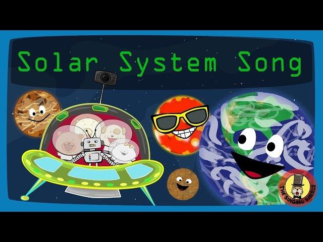 Planets Song | Solar System Song | The Singing Walrus