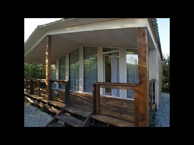 Обзор Панорамный дом 40м2 с террасой