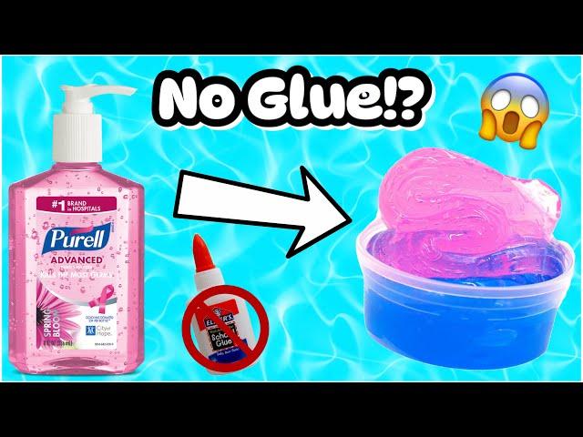 No Glue Hand Sanitizer Slime!? 🫧 EXPOSING/TESTING VIRAL NO GLUE SLIME RECIPES!!