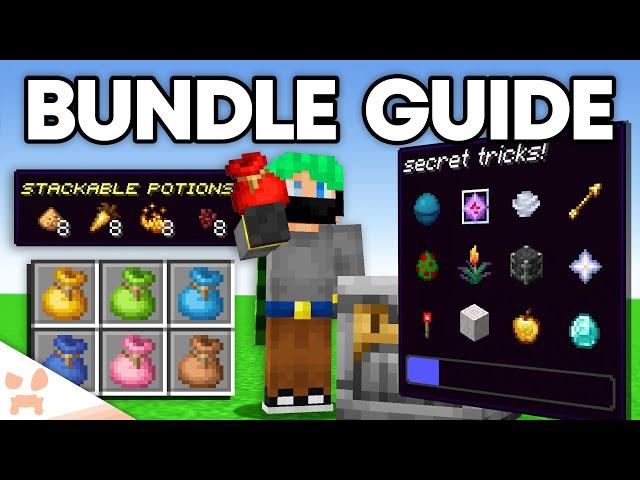 ULTIMATE MINECRAFT BUNDLE GUIDE - Stackable Potions, How To Use, Secrets, + More