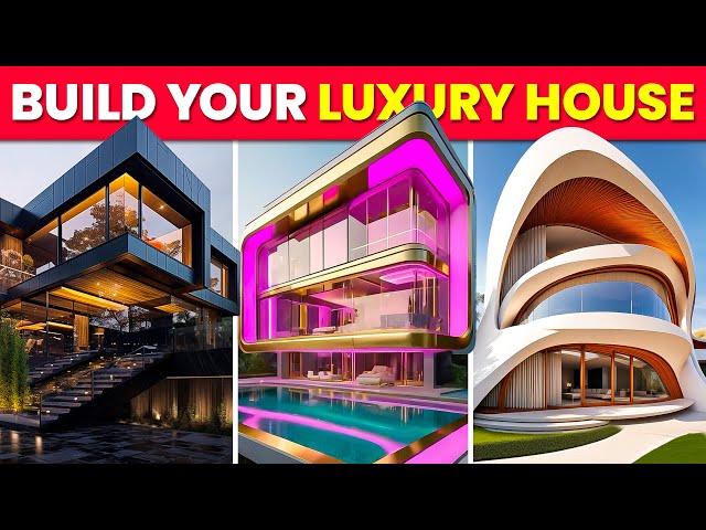 Would You Rather...? Build Your FUTURISTIC Luxury House 