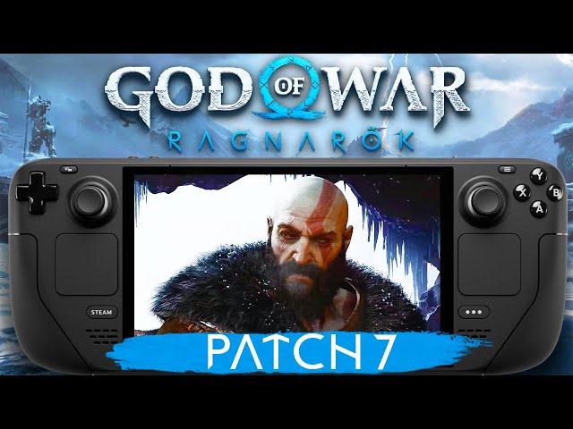 God of War Ragnarok Steam Deck | NEW PATCH 7 | FSR 3.1 | SteamOS 3.6