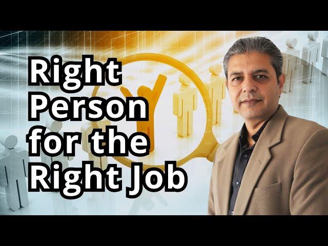 There is NO "Right Person for the Right Job" Rule in Pakistan