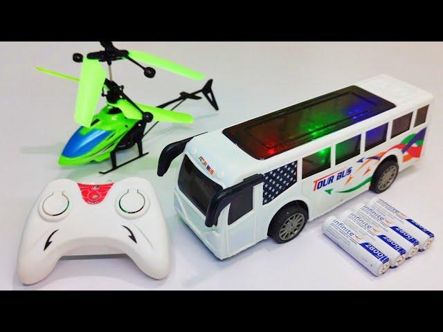 Radio Control Helicopter and Remote Control Bus | helicopter | rc bus | remote control car