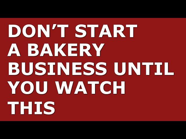 How to Start a Bakery Business | Free Bakery Business Plan Template Included