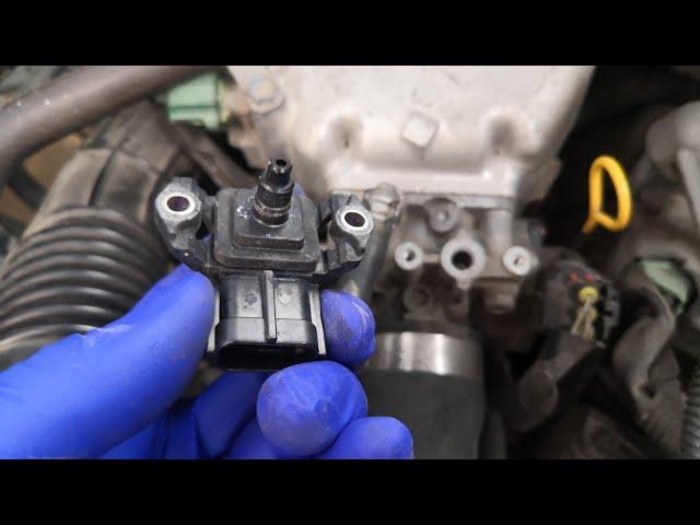 Suzuki Every Wagon DA64W | DIY How to clean a MAP Sensor (Manifold Absolute Pressure Sensor) | #k6a