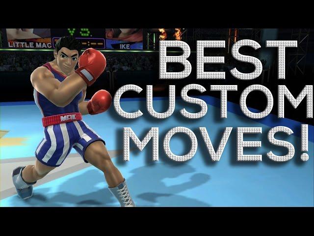 Little Mac's Best Custom Moves in Smash 4!