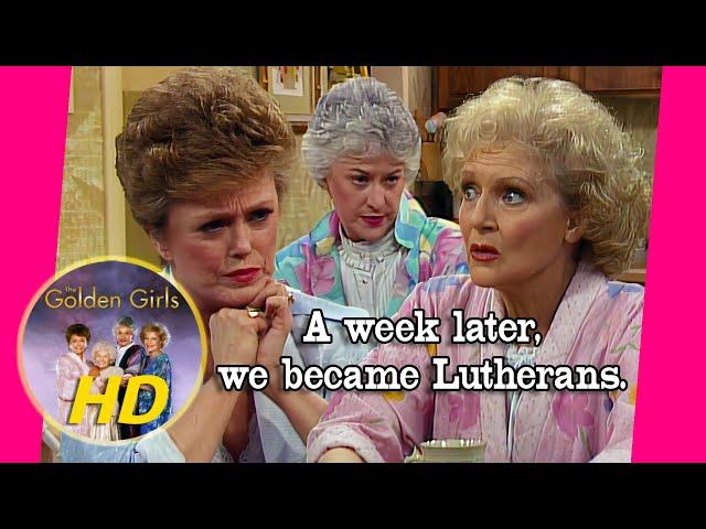 Rose's St. Olaf Story about Changing Religions, and Blanche’s rebellion. - Golden Girls HD