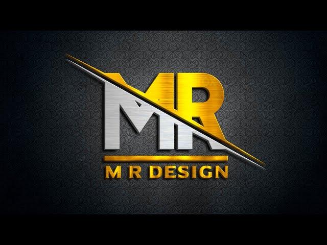 M R Logo Design On Android Phone - M R Logo In Pixellab By Shiva Graphy