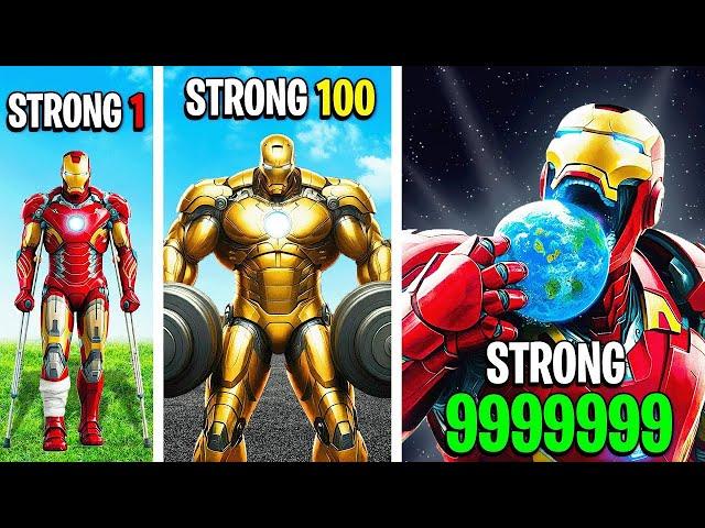 Weakest To STRONGEST IRONMAN In GTA 5