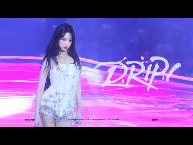 241225 BABYMONSTER 2024 가요대전 DRIP 드립  AHYEON 아현 FANCAM 직캠