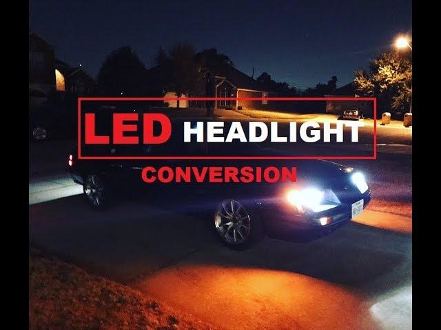 1986 Mustang GT Project - LED Headlight Conversion