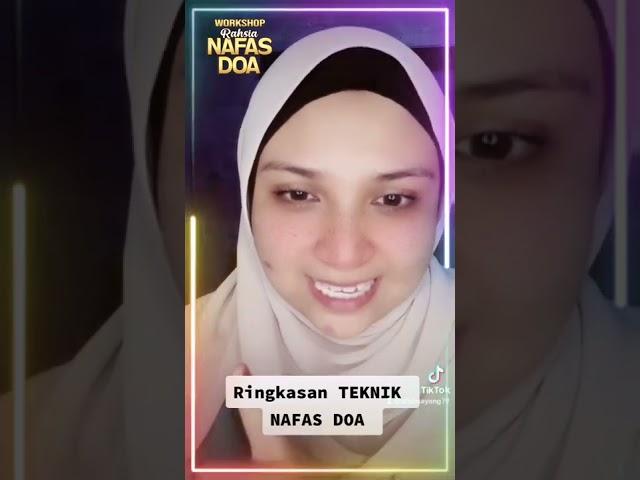 ringkasan TEKNIK nafas doa