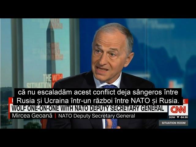 Mircea Geoană - Live in The Situation Room with Wolf Blitzer @CNN