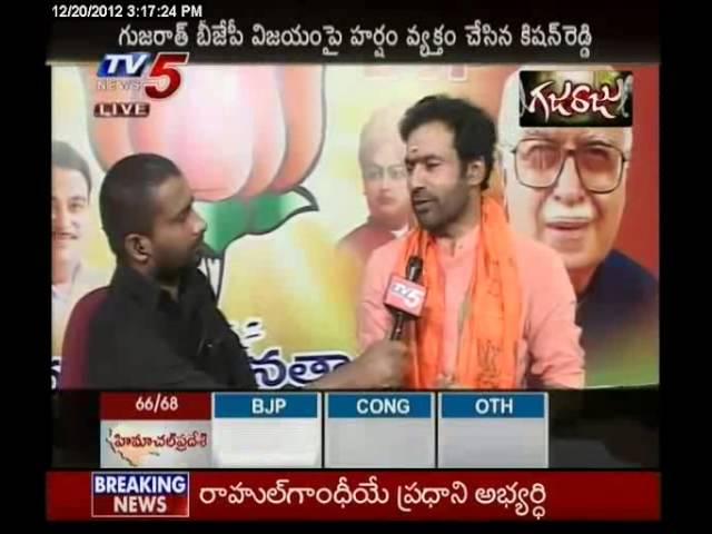 face to face with kishan reddy