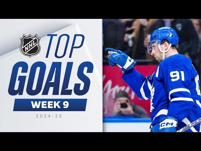 NHL Goals of the Week | Week 9 | 2024-25 Highlights