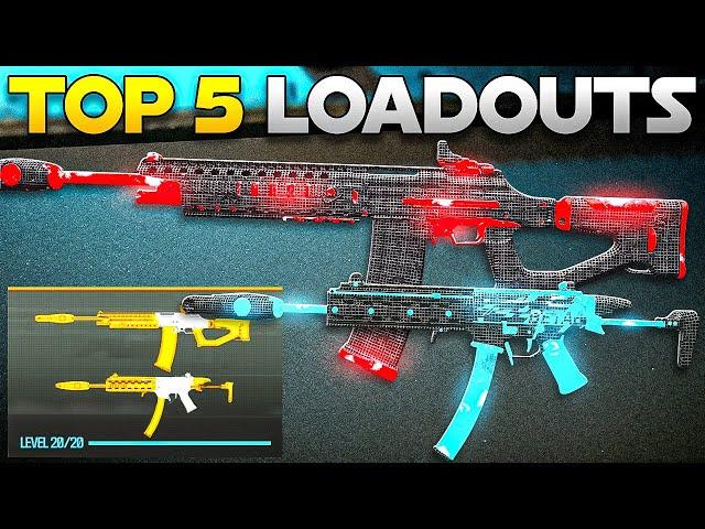 WARZONE TOP 5 META LOADOUTS YOU NEED AFTER UPDATE! (Warzone Best Class Setups)