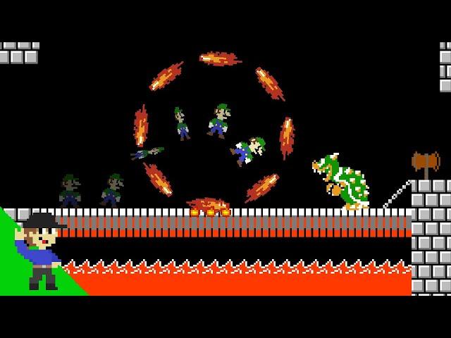 Level UP: Luigi vs Impossible Mode Bowser