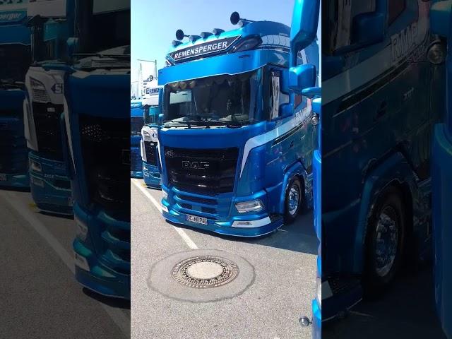 DAF & SCANIA Trucks Spedition Remensperger @ Truckertreffen Munderkingen 2023