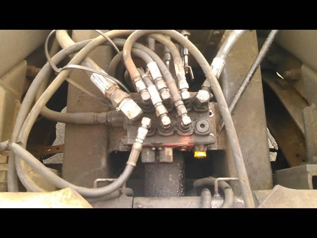 Hydraulic control valve needs repair