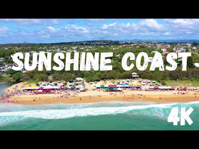 Sunshine Coast, Australia  in 4K ULTRA HD HDR Dolby Vision™ Drone Footage