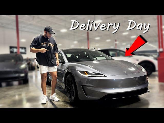 New Tesla Quicksilver Model 3 Performance 2024 Delivery Day