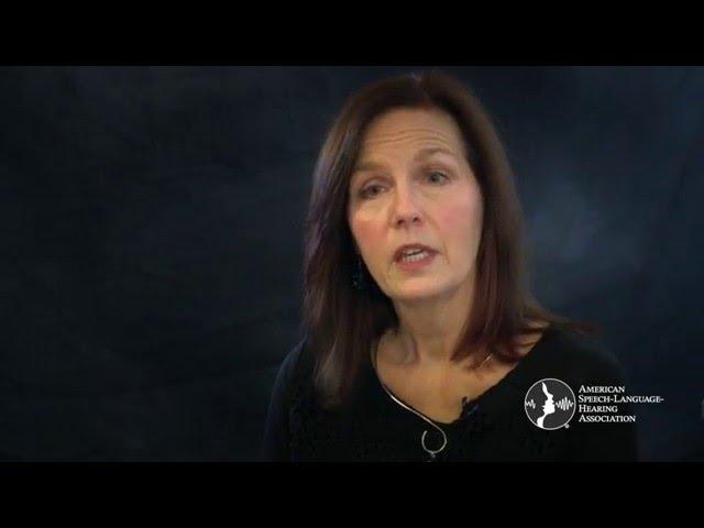 ASHA President Jayne Handelsman: Identify the Signs of Communication Disorders (2016)