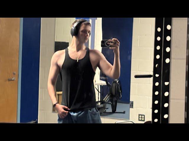 Physique check 37. Push day. 189 lbs
