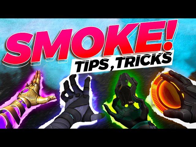 (Hindi) INSANE Techniques For Every SMOKE Agent in Valorant!!