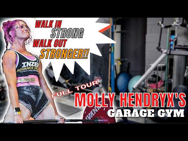 Molly Built a Home Gym for Powerlifting | Garage Gym Life Media