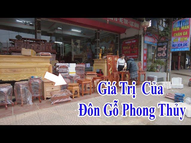 Giá Trị Của Những Chiếc  Đôn Gỗ Phong Thủy - ĐỒ GỖ VĂN SÁU