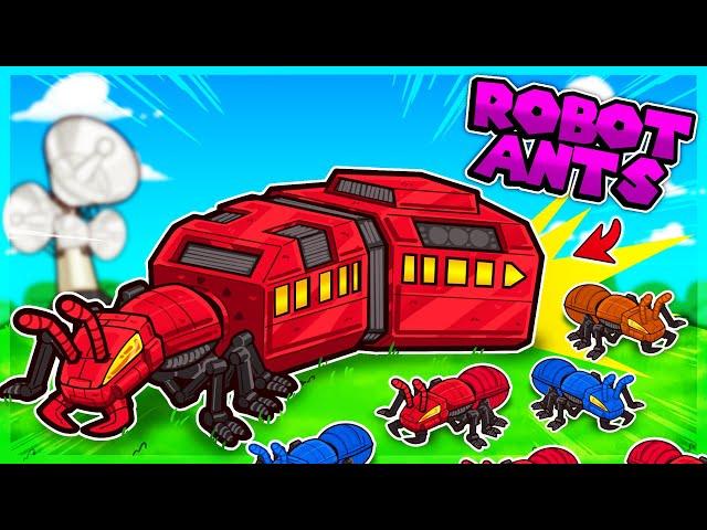 I commanded robot ants to conquer planets