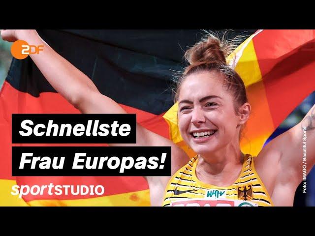 Gina Lückenkemper holt Gold über 100 Meter | European Championships München