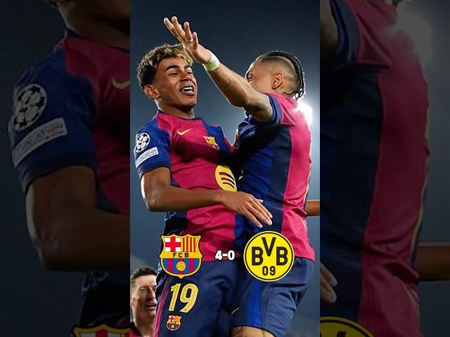 Barcelona Destroy Dortmund 4-0 – Champions League 2025 Magic! 