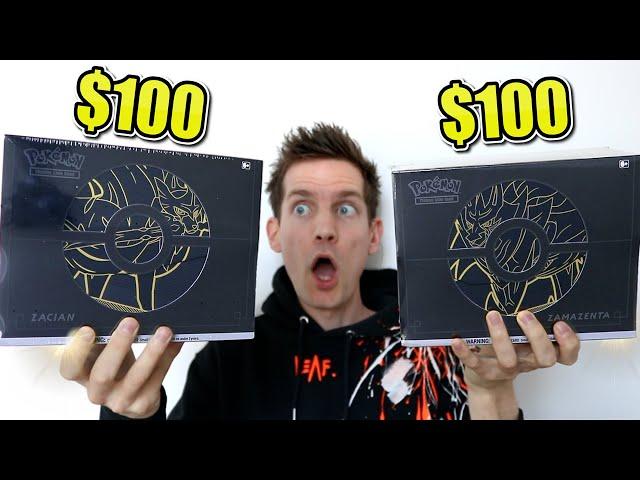 *NEW* $100 Pokémon Elite Trainer Box + (Zacian & Zamazenta Opening)