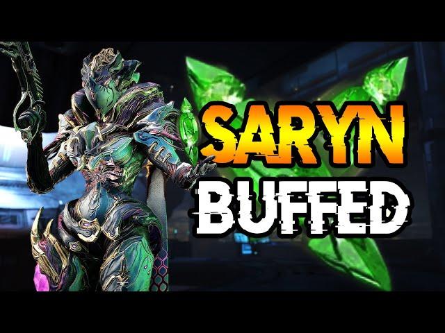 SARYN BUFFED! | Emerald Archon Shard Saryn | Broken Saryn Builds!