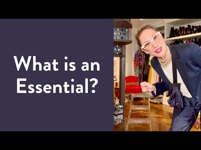 What is an Essential? | Over Fifty Fashion | Fashion Advice | Style Tips | Carla Rockmore